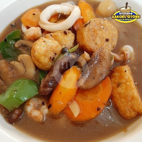 Udang Goreng Telur Asin menu Seafood Bakoel Otonk, Mangga Besar