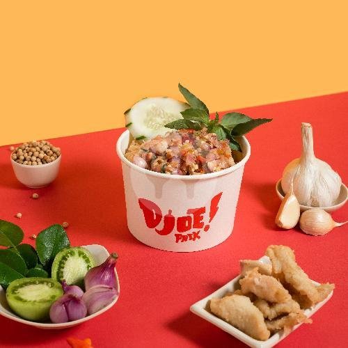 Djoelit menu Ayam Djoeprek, Pesantren
