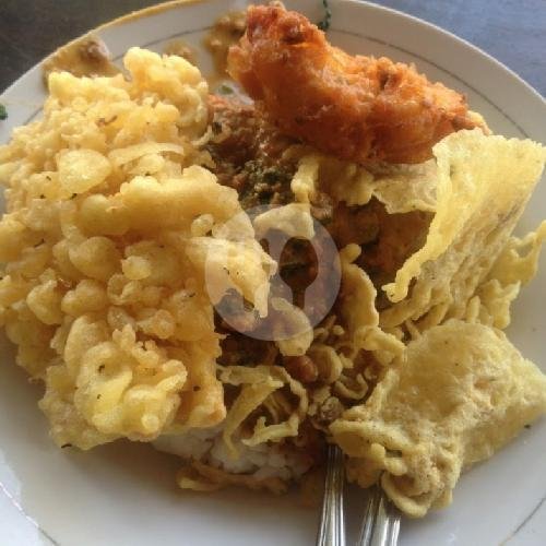 Nasi Pecel Tempe + Dadar Jagung menu Warung Pecel Sleko Asli Madiun