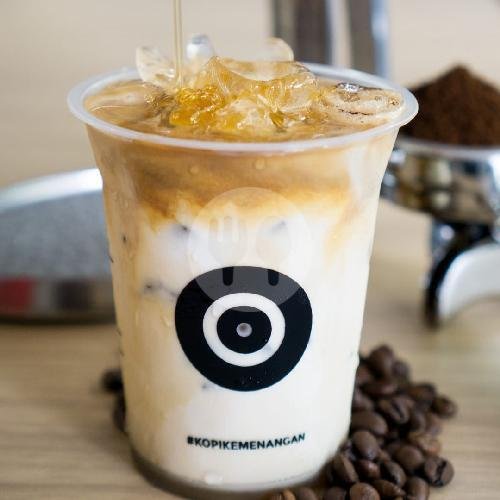 Caramel Macchiato menu Kopi Kemenangan, Indraprasta