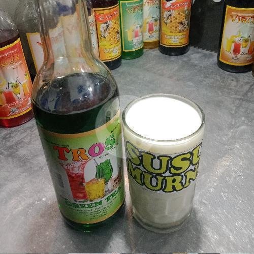 Susu Murni Lembang Rasa Madu menu Susu murni Lembang dan roti kukus, Cisempur