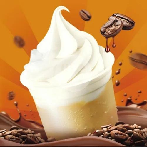Ice Cream Latte menu MIXUE, Rajapolah