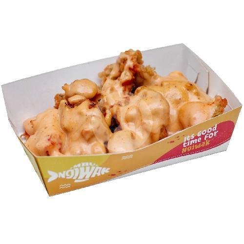 Ngiwak Crispy Pop + Fries menu Ngayam, Tenggilis - Pujasera Masbro