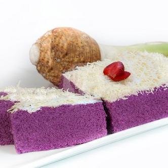 Brownies Talas menu Lapis Talas Arasari, Gerai Cirebon