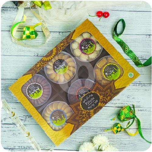 Parcel Ekonomis Idul Fitri menu Apple Donut & Bakery, Pademangan