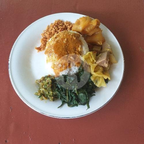 NASI + GULAI CINCANG DAGING SAPI BAGIAN KEPALA menu Rumah Makan Padang Raso Minang, Cibaduyut Raya