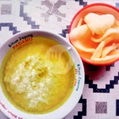 Bubur Ayam + Sosis menu Bubur Ayam Semangkuk Berkah, Jaten