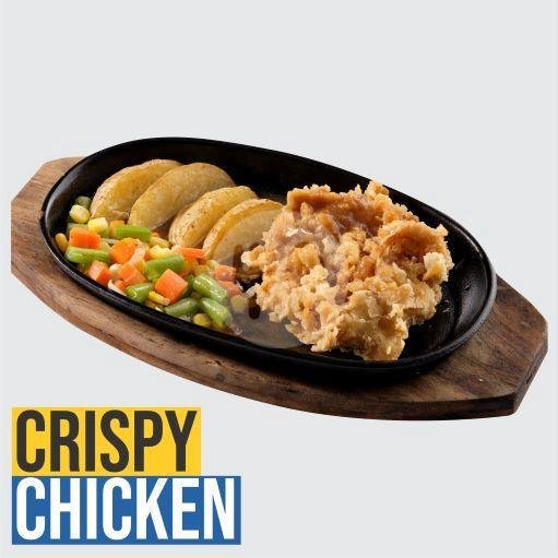 Double Crispy Chicken menu Kampoeng Steak, Tidar Raya