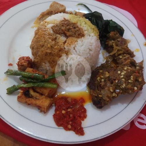 Nasi Udang + Sayur menu NASI PADANG - TELUK BELANGA, Surabaya