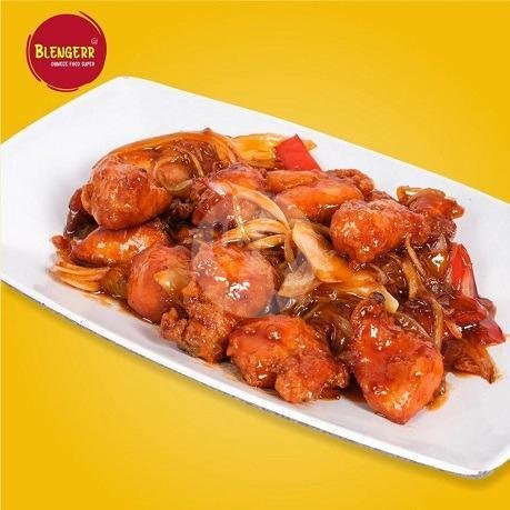Udang Goreng Tepung menu Barbar Chinese Food, Sumbersari