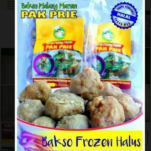 Bakso Frozen Campur NON MSG menu Bakso Malang Marem PAK PRIE, Pramuka
