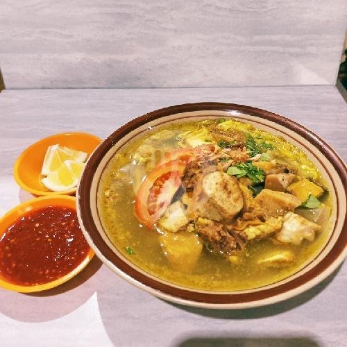 Gulai Daging Sapi menu Warung Nasi Soto Lamongan MBAK SRI, Banjaran