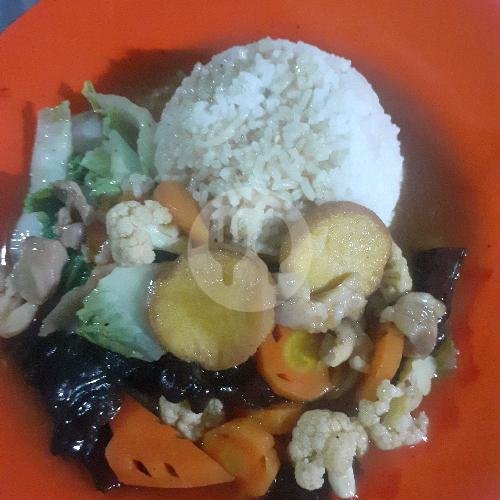 Nasi Sapi Rica-Rica menu Mega Seafood, Harjamukti