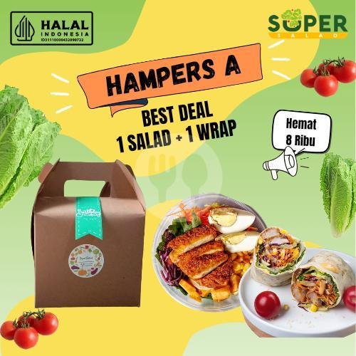 Summer Light Salad (385.6 KCal) menu Super Salad, Binus Syahdan