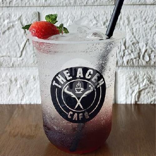 Mojito Strawberry menu The Aceh Cafe, Gadobangkong Raya