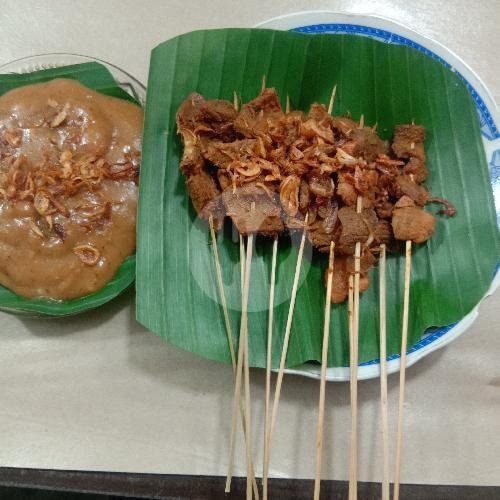 1 / 2 Porsi Sate Lidah Sama Ketupat menu Sate Padang Lima Putra, Margonda
