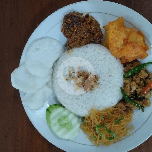 Nasi Lemak Telur Randang menu WARUNG OCIK MEDAN FOOD, Caturtunggal