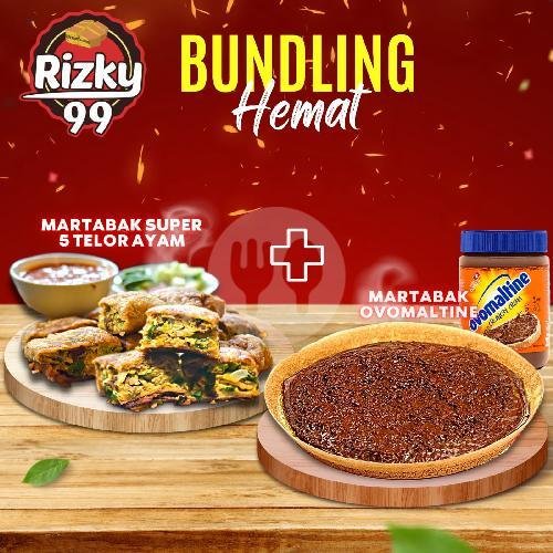 Martabak Biasa 2 Telor Bebek menu Martabak Rizky 99, Kemayoran