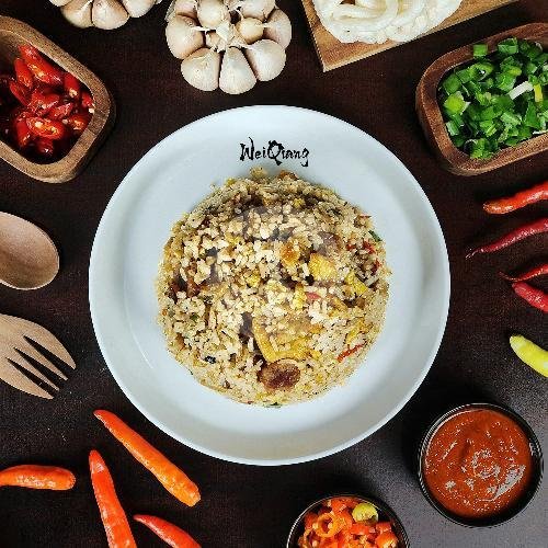 Yamien CharSiu menu Nasi Goreng Babi Wei Qiang, Jalan Gardujati