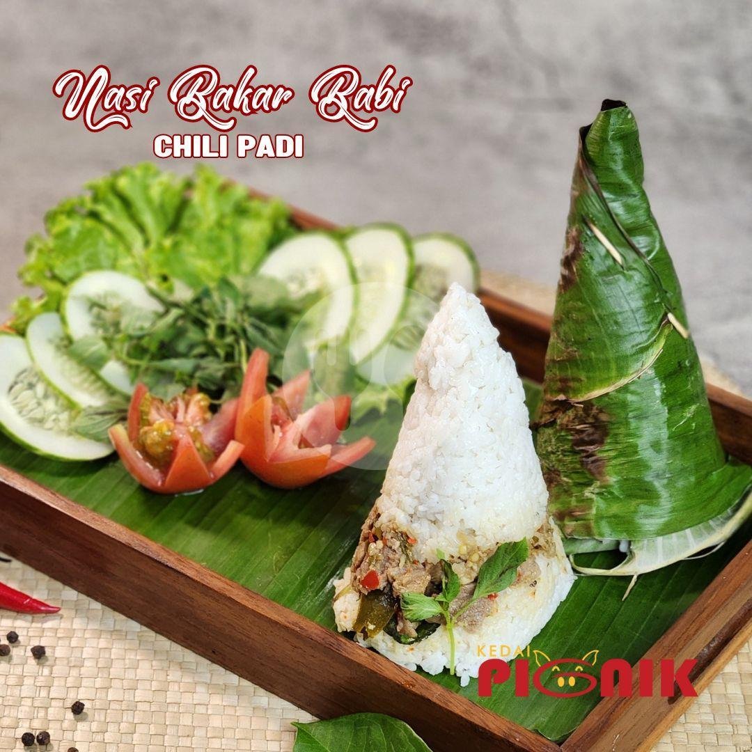 Nasi Bakar Babi Gongso Telur Asin menu Kedai Pignik, Sraten