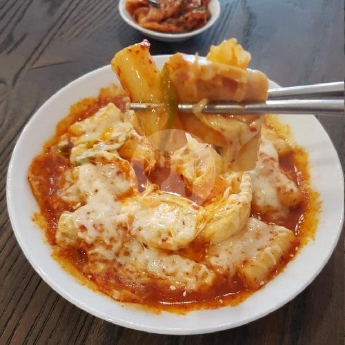 Cheese Tteokbokki menu Cafe Jalan Korea, Jemursari