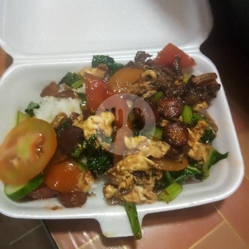 Nasgor Gila menu Nasi goreng kambing H. Bisri, Kebon Kacang