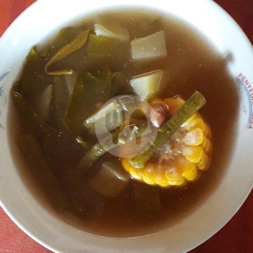 Sayur Daun Singkong menu RM. Mbok Sarun , Tegal Barat