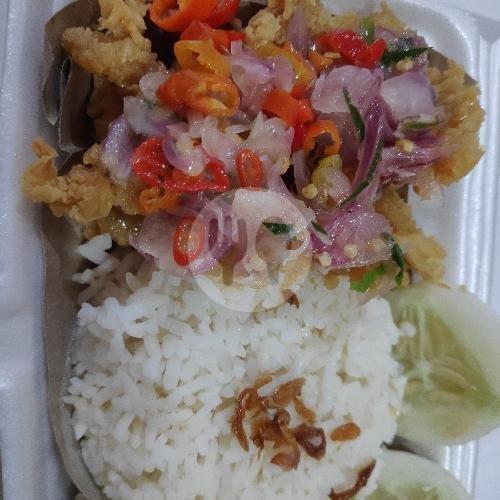 Nasi Ham Telur menu Depot Mahkota, Gubeng