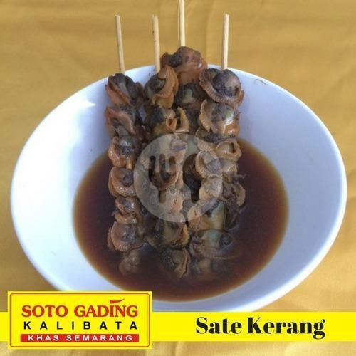 Sate Telur Puyuh menu Soto Gading Kalibata, Rawajati Timur