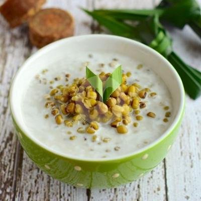 Bubur Ketan Item menu Warkop Berkah Kedawung