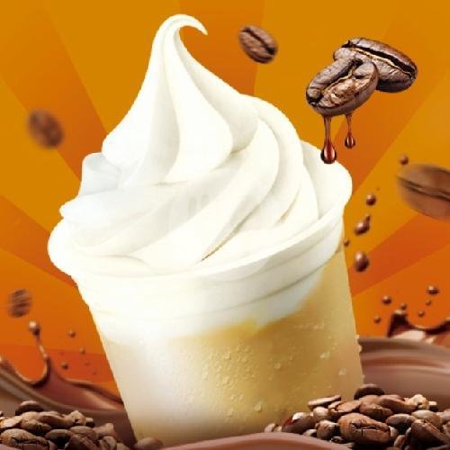 Ice Cream Latte menu MIXUE CIREMAI