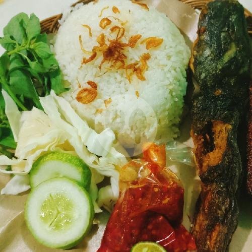 Nasi Lele Goreng +Sambal+ Tempe Bacem menu Ayam Bakar Kalasan 99, Manunggal 5