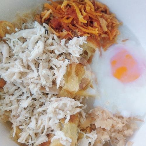 Extra Pedas (Bungkus Terpisah) menu Bubur Ayam M Voi, Gang Edi 2