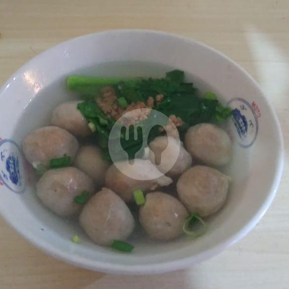 Bakso Kuah + Pangsit menu Mie Ayam PAK MIN, tri Lomba Juang, Tri Lomba Juang No 20 SMG