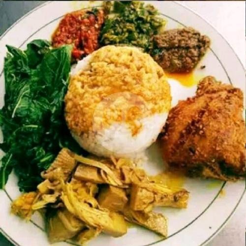Nasi Ayam Gulai menu Nasi Padang CITRA MINANG, Percetakan Negara, Cempaka Putih. Jakarta Pusat