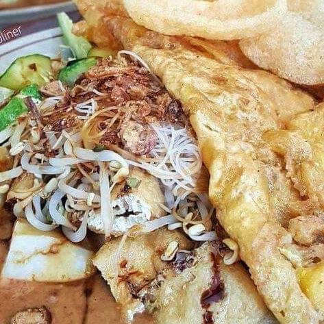2 Ketoprak Telor Ceplok menu Ketoprak Bang Rony, Jl Kp Keramat