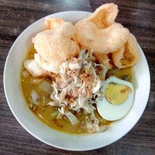 Isian Bubur Ayam Biasa menu Bubur Ayam Endri & Lontong Sayur, Sawojajar