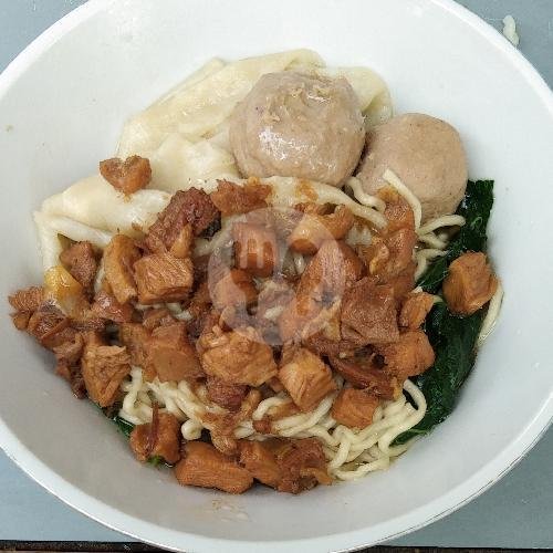 Mie Ayam Yamin Pangsit Rebus menu Mie Ayam Mas Yono, Pulo Mas