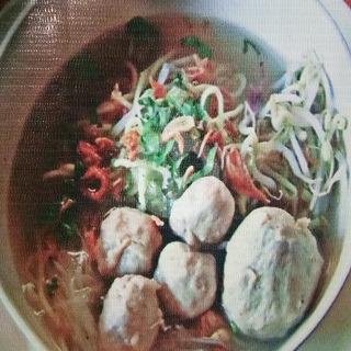 Bakso Keju Mozarella menu Mie Ayam dan Bakso Spesial Pak Min, Tubagus Badaruddin