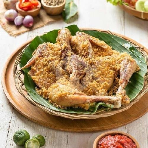 Nasi Ayam Bakar Tulang Lunak menu Ayam Bumbu Tulang Lunak Cabe Ijo Uni Zarmi, Pandansari