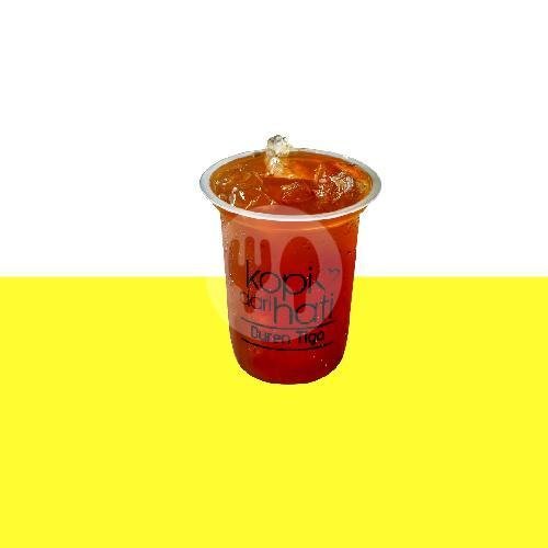 Promo 5 Green Thai Tea Medium menu Kopi Dari Hati, Duren Tiga