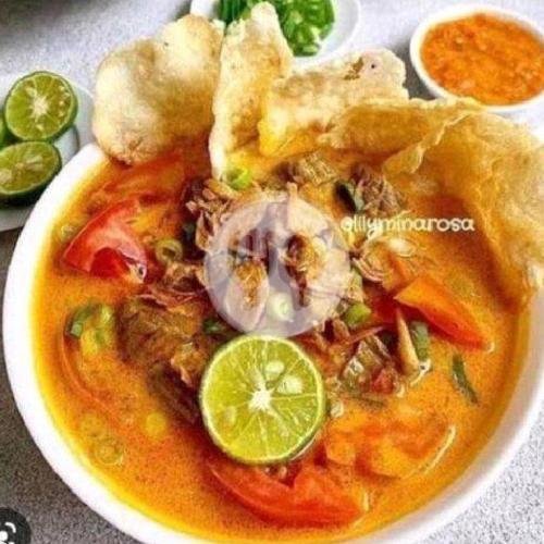 Nasi menu Bubur Ayam Beras Organik Pak Gentong, Andara