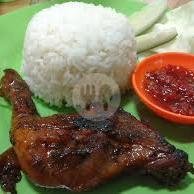 Nasi Ayam Goreng Crispy + Es Teh menu Warung Jibran