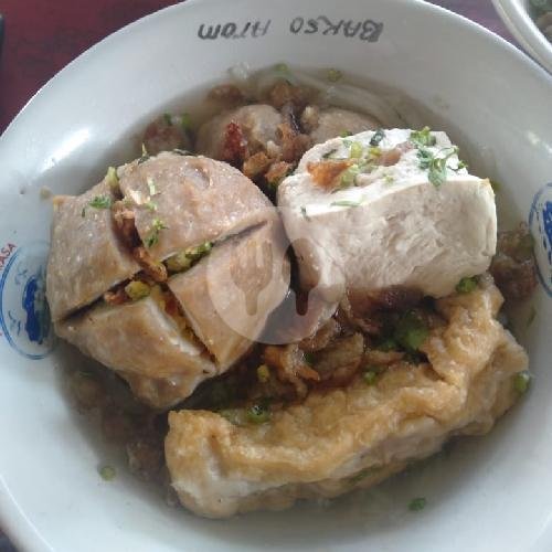 gorengan komplit menu Bakso Atom, Tawang Mangu