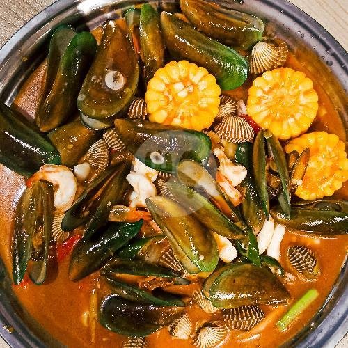 COMBO DOUBLE SEGORO WUTAH menu Omah Seafood, Podosugih