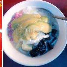 Kelapa Jeruk menu Es Campur Lapang Tennis, Gegerkalong