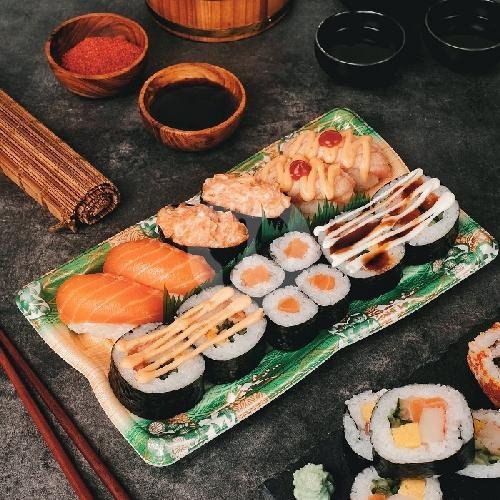 All About Salmon Set menu Shigeru Sushi, Grand Indonesia Mall
