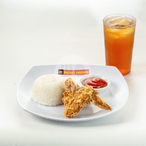 Rocket 2 menu Rocket Chicken, Margadana