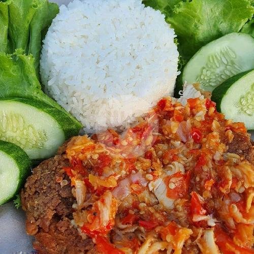 Nasi Ayam Geprek menu Ayam Geprek Auliyan, Lidah Wetan Gg 10 C No 50