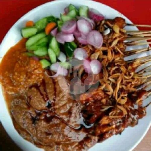 10 Tusuk Sate Sapi Asin Pedas Manis menu Sate Barokah Asin Pedas Sukabumi, Batununggal